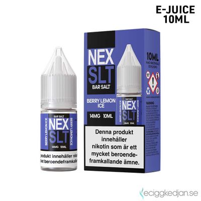 NEX SLT ICE | Berry Lemon Ice | 10ml E-Juice