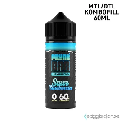Frunk Bar | Sour Blueberries | 60ml Kombofill
