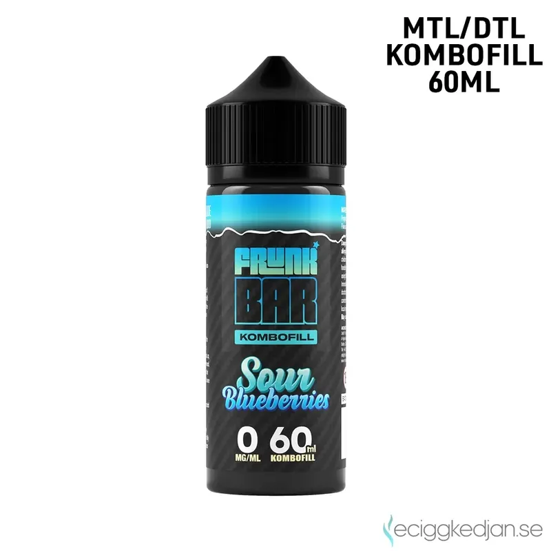 Frunk Bar | Sour Blueberries | 60ml Kombofill