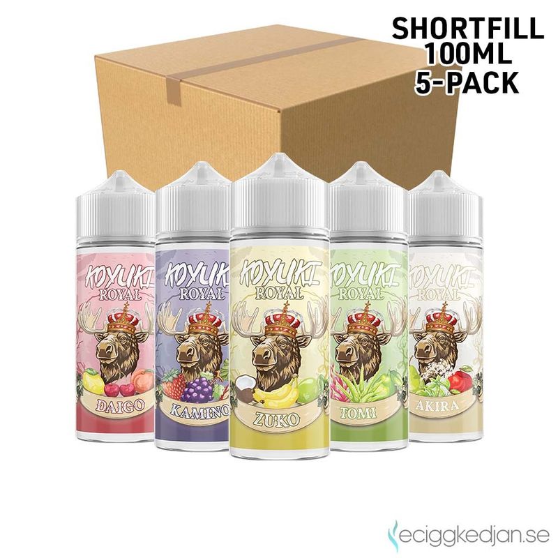 Koyuki Royal | Komplett Pack | 5st*Shortfill 100ml