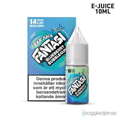 Fantasi Bar Salt | Blueberry Bubblegum | 10ml E-Juice