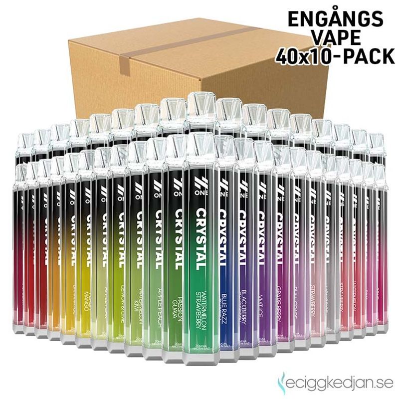 N One Crystal | Komplett Pack | 40*10pack
