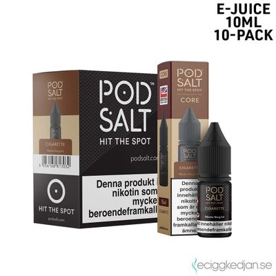 Pod Salt Core | Cigarette | 10ml E-Juice | 10pack