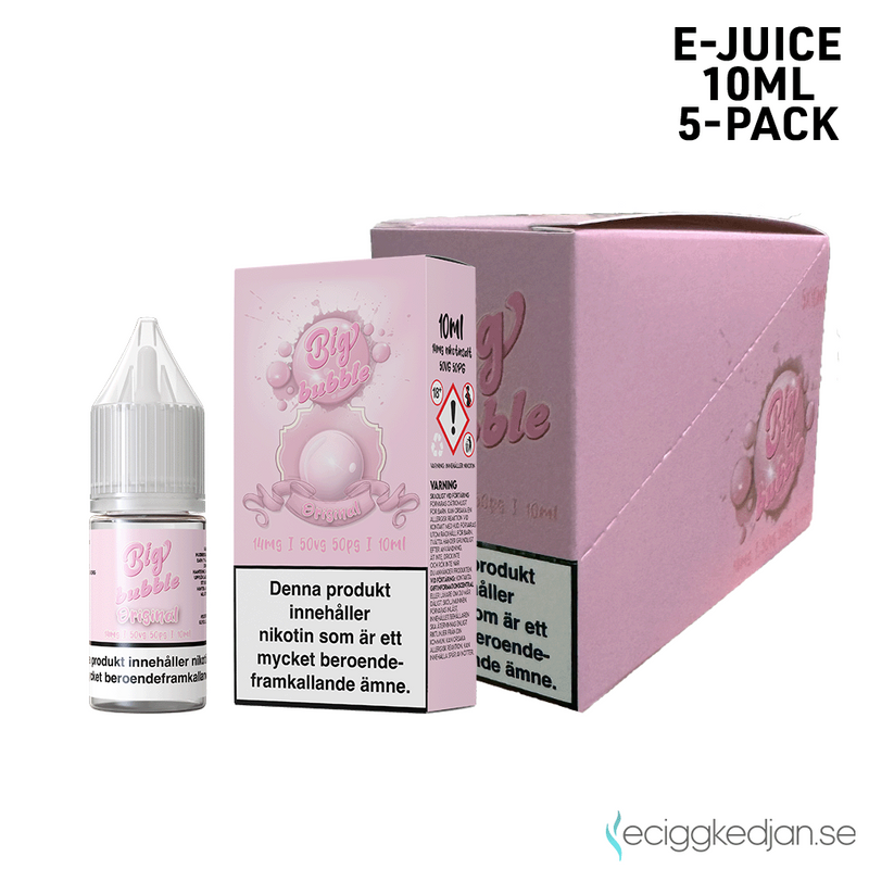 Big Bubble | Original | 10ml E-Juice | 5pack