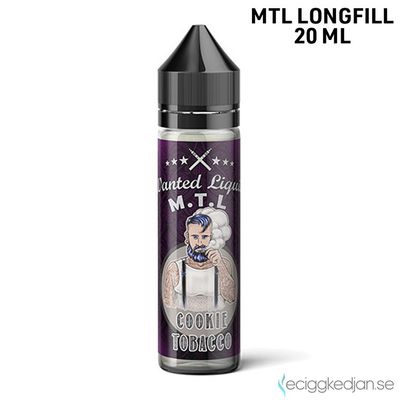 Wanted Liquid | Cookie Tobacco | 20ml Longfill