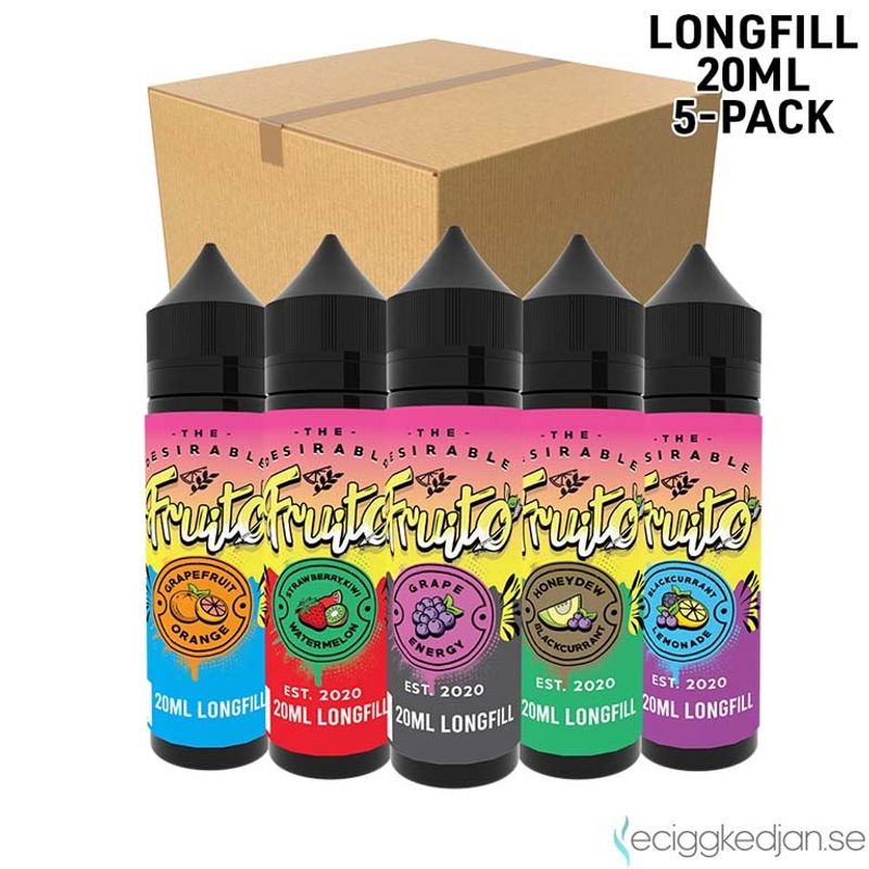 Fruito | Komplett Pack | 5st*Longfill 20ml
