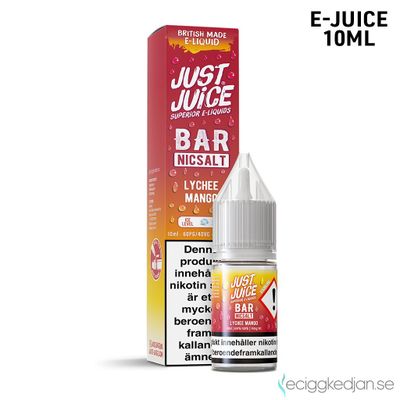Just Juice Bar | Lychee Mango | 10ml E-Juice