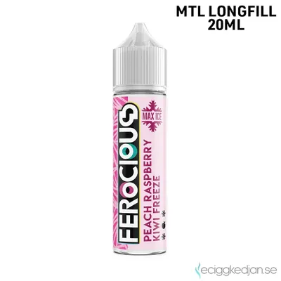 Ferocious | Peach Raspberry Kiwi Freeze | 20ml Longfill