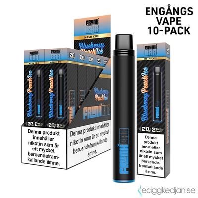 Frunk Bar | Blueberry Peach Ice | Engångsvape | 10pack