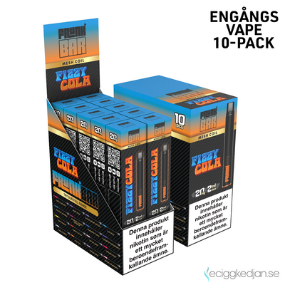 Frunk Bar | Fizzy Cola | Engångsvape | 20mg | 10pack