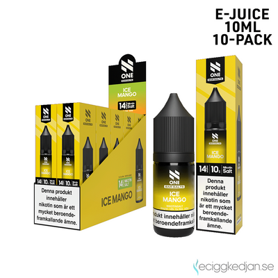 N One Crystal | Ice Mango | 10ml E-Juice | 10pack