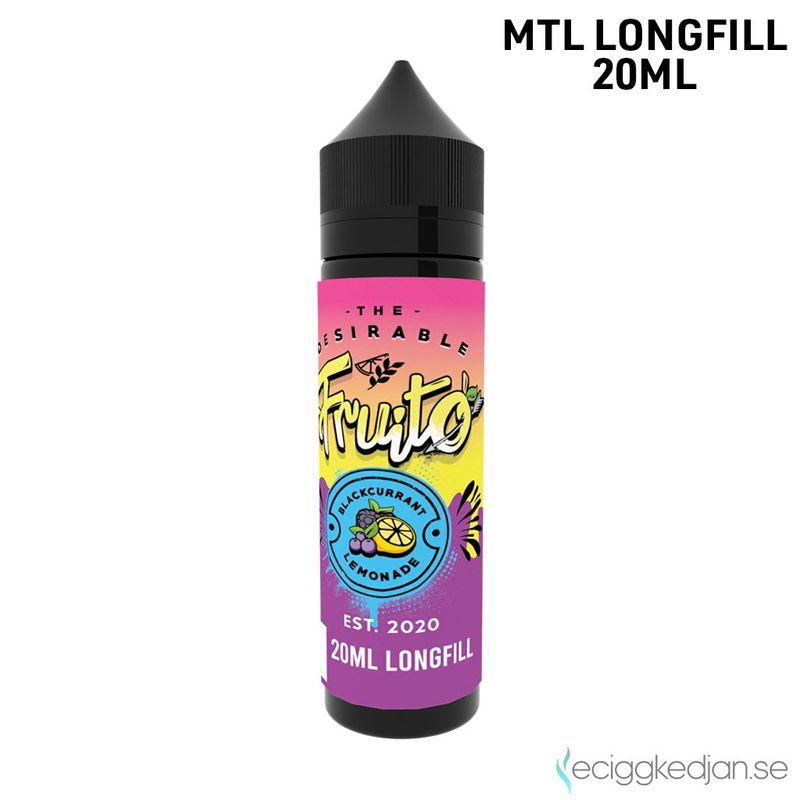 Fruito | Blackcurrant Lemonade | 20ml Longfill