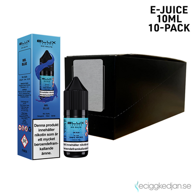 Elux Legends | Mr Blue | 10ml E-Juice | 10pack