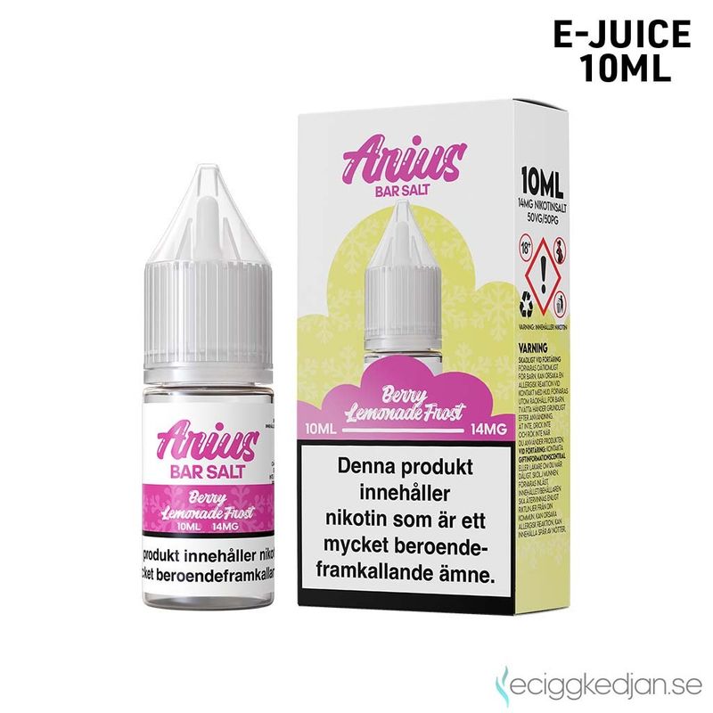 Arius Bar Salt Frost | Berry Lemonade Frost | 10ml E-Juice