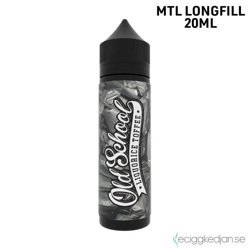 Old School | Liquorice Toffee | 20ml Longfill