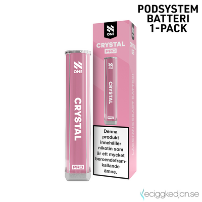 N One Crystal PRO | Rose | Batteri