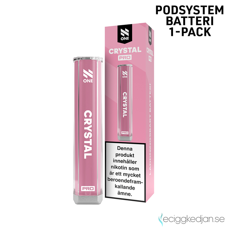 N One Crystal PRO | Rose | Batteri