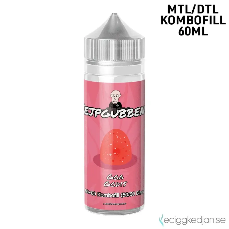 Vejpgubbens | Goa Godis | 60ml Kombofill