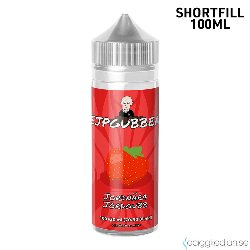 Vejpgubbens | Jordnära Jordgubb |100ml Shortfill
