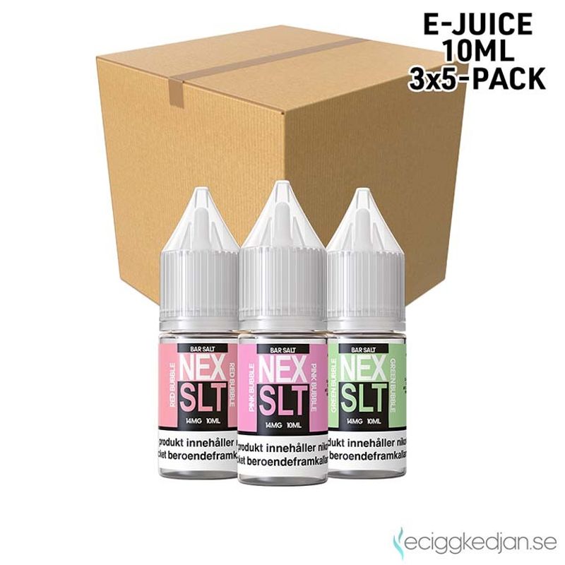 NEX SLT Sweets 14mg Nikotinsalt | Komplett Pack | 3*5pack