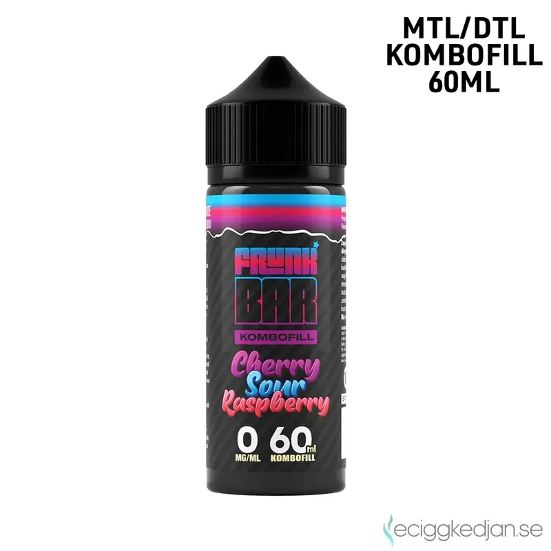 Frunk Bar | Cherry Sour Raspberry | 60ml Kombofill