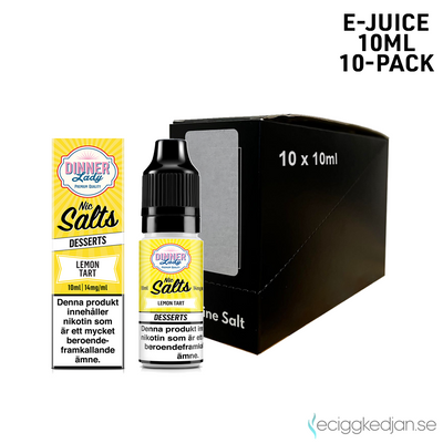 Dinner Salt | Lemon Tart | 10ml E-Juice | 10pack