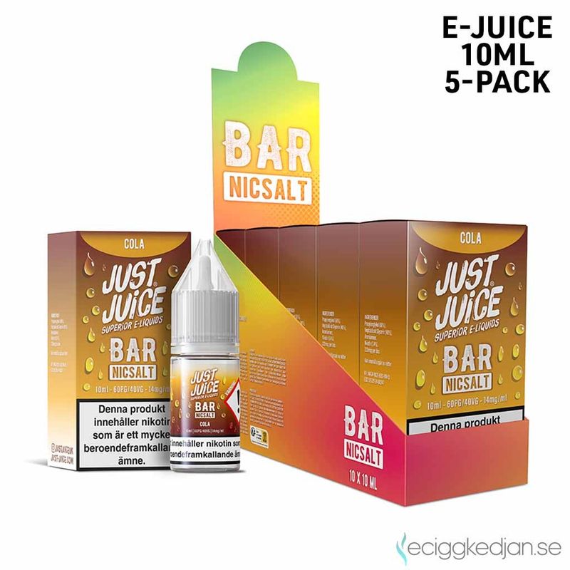 Just Juice Bar | Cola | 10ml E-Juice | 10pack