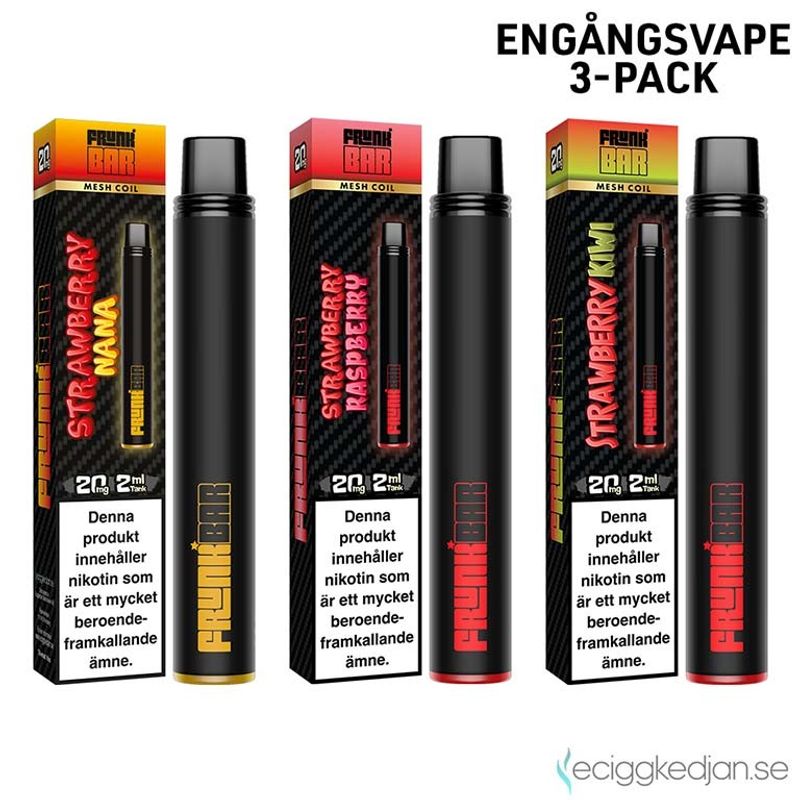 Frunk Bar Mixpack | Strawberry Mix | Engångsvape