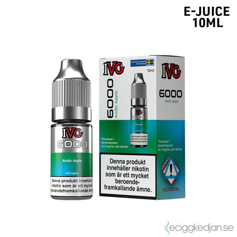 IVG 6000 | Arctic Apple | 10ml E-Juice | 14,5mg Saltnikotin