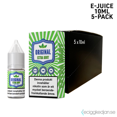 Original Salt | Extra Mint | 10ml E-Juice | 5pack
