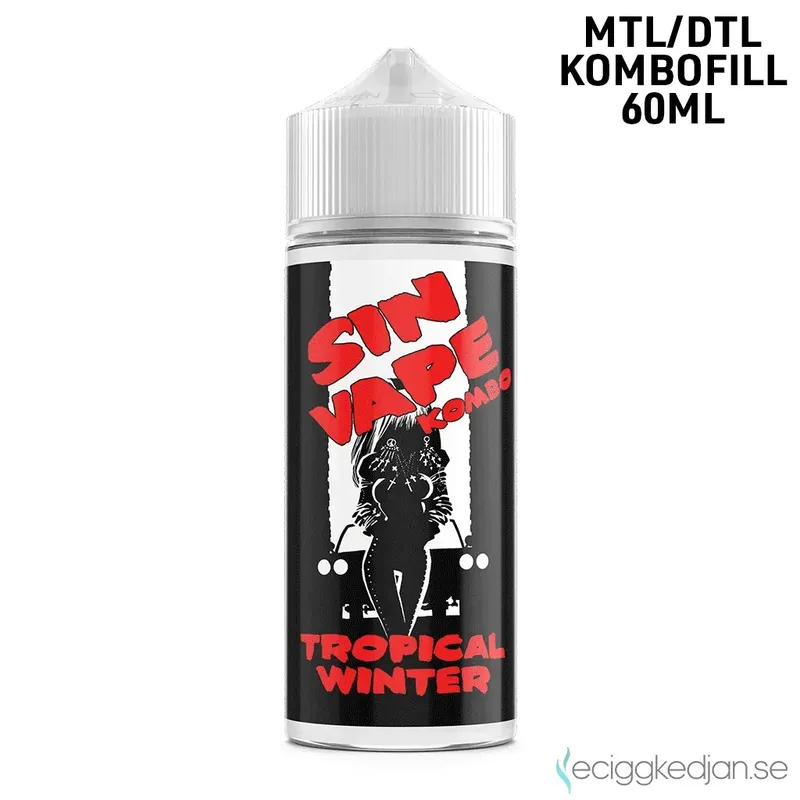 Sin Vape | Tropical Winter | 60ml Kombofill
