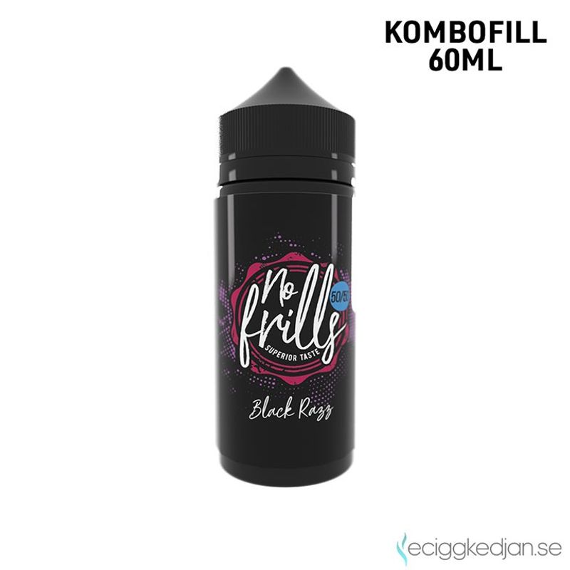 No Frills | Black Razz | 60ml Kombofill