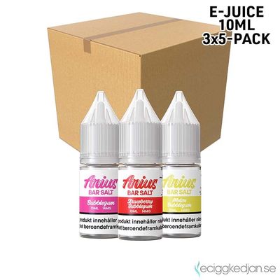 Arius Bar Salt Candy 14mg Nikotinsalt | Komplett Pack | 3*5pack