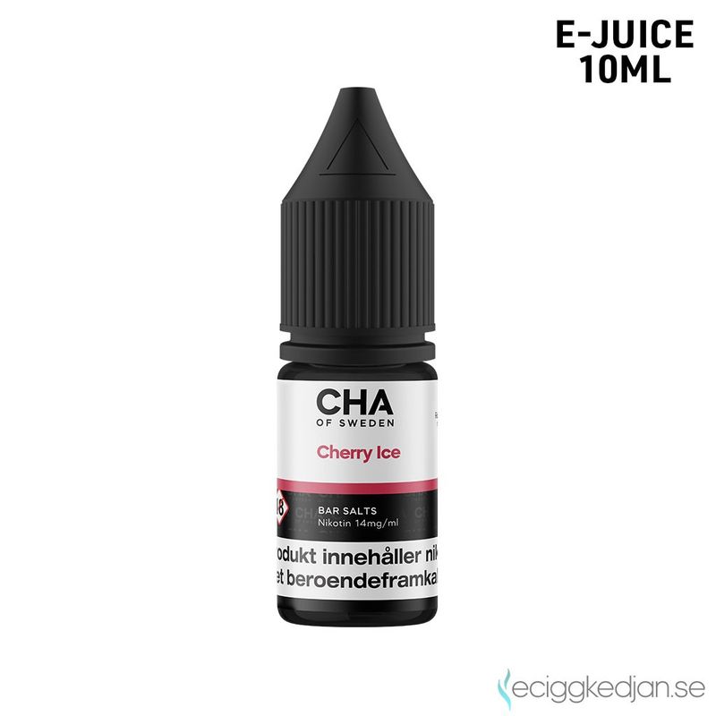 CHA of Sweden Ice Edition | Cherry Ice | 10ml E-Juice
