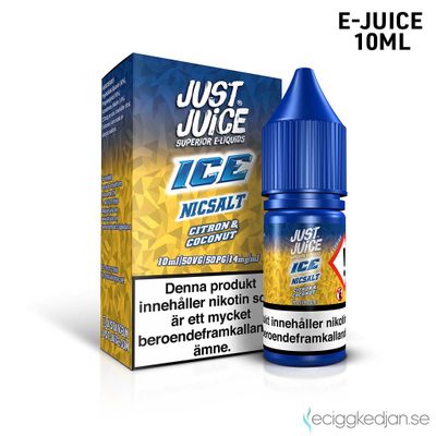 Just Juice Ice | Citron & Coconut | 10ml E-Juice