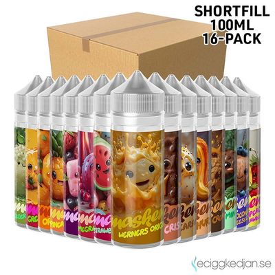 Smaskens | Komplett Pack | 16st*Shortfill 100ml
