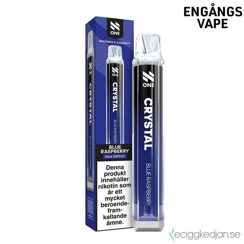 N One Crystal | Blue Raspberry | Engångsvape