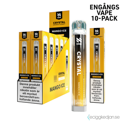 N One Crystal | Mango Ice | Engångsvape | 10pack