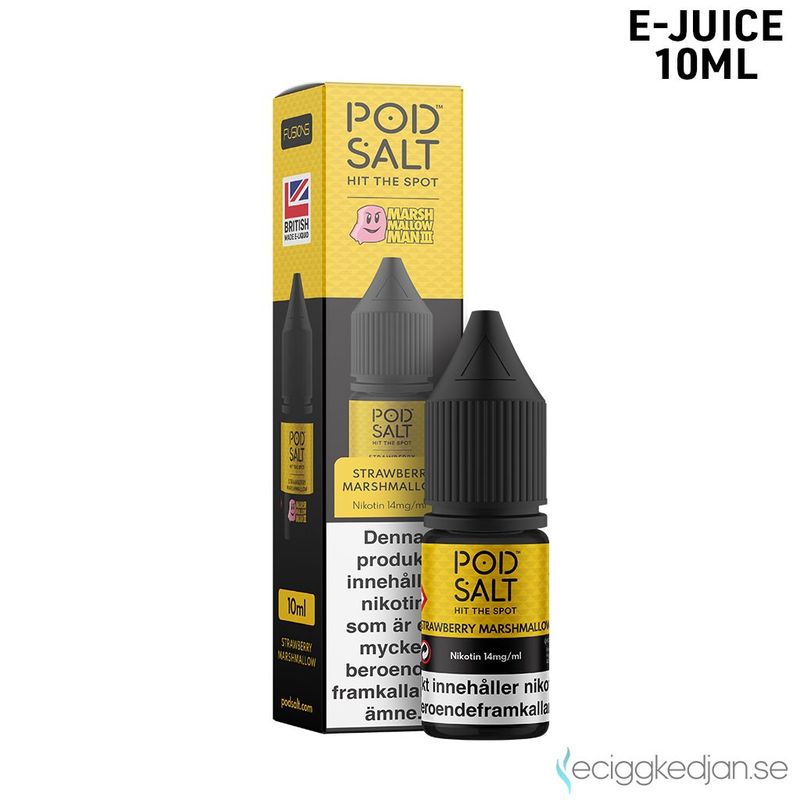 Pod Salt Fusion | Marshmallow Man III | 10ml E-Juice