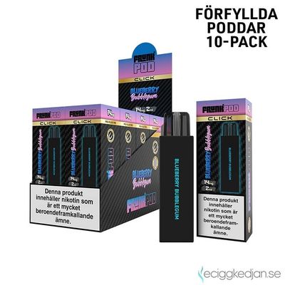 Pod Click | Frunk | Blueberry Bubblegum | 10pack