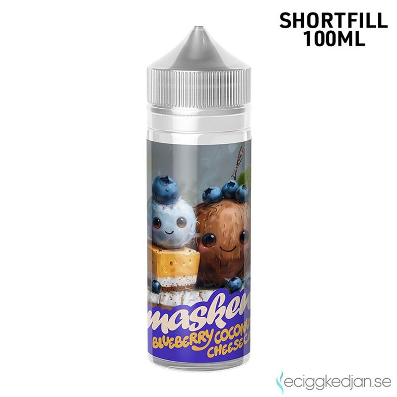 Smaskens | Blueberry Coconut Cheesecake |100ml Shortfill