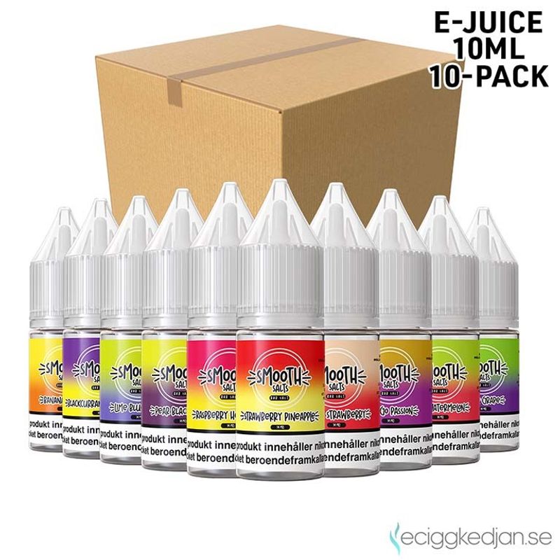 Smooth Salt Fruit 14mg Nikotinsalt | Komplett Pack | 10*1