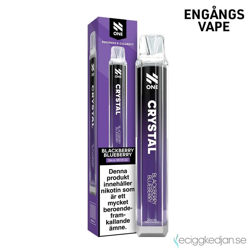 N One Crystal | Blackberry Blueberry | Engångsvape