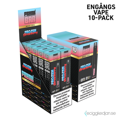 Frunk Bar | Frozen Strawberry | Engångsvape | 20mg | 10pack