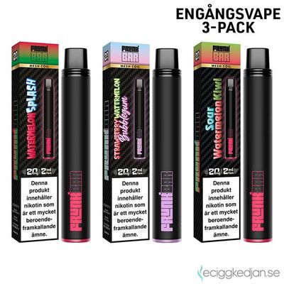Frunk Bar Mixpack | Watermelon Mix | Engångsvape