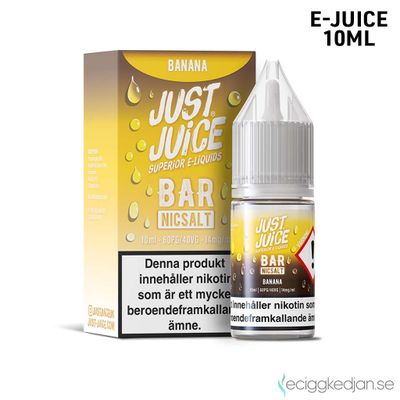 Just Juice Bar | Banana | 10ml E-Juice