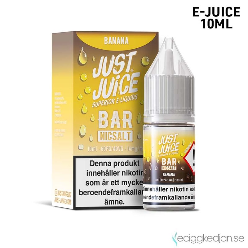 Just Juice Bar | Banana | 10ml E-Juice
