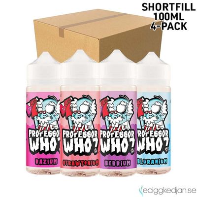 Professor Who? | Komplett Pack | 4st*Shortfill 20ml