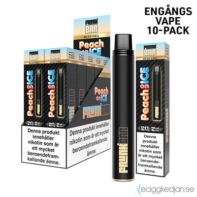 Frunk Bar | Peach on Ice | Engångsvape | 10pack