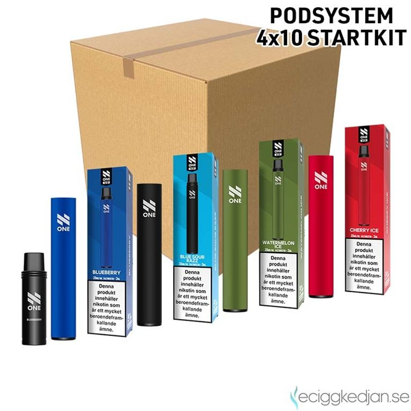 N One V2 Podsystem | Komplett Pack | 4*10Startkit